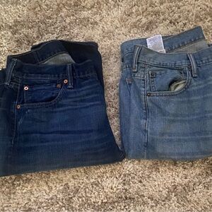 Levi's Classic Blue Denim Jeans